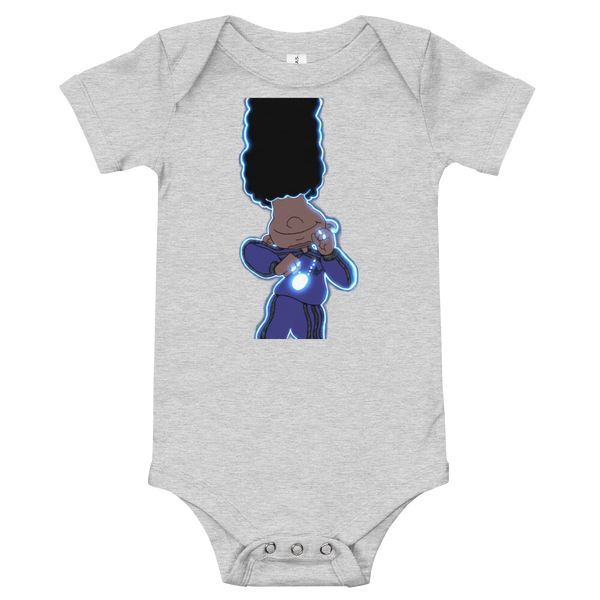 Berry Blues Baby Onesie Short Sleeve Shirt