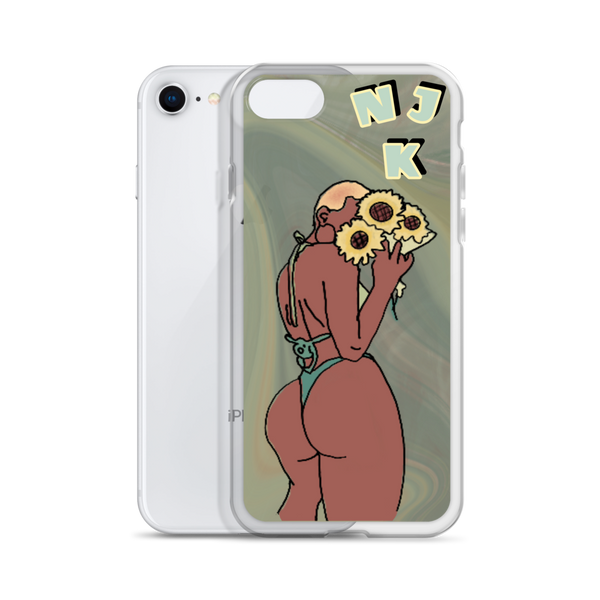 Big Booty Bald Belle iPhone Case