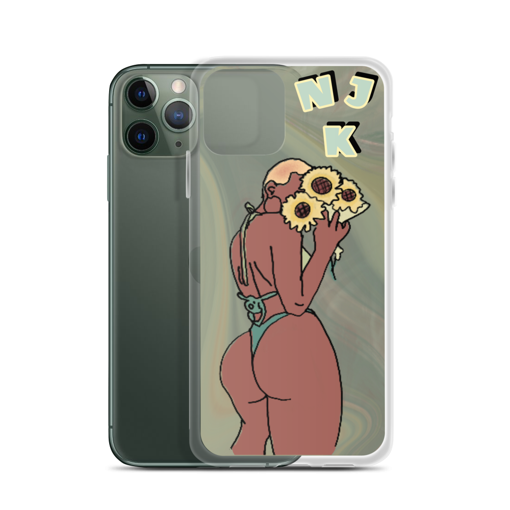 Big Booty Bald Belle iPhone Case