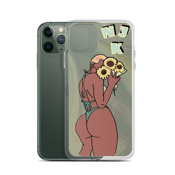 Big Booty Bald Belle iPhone Case
