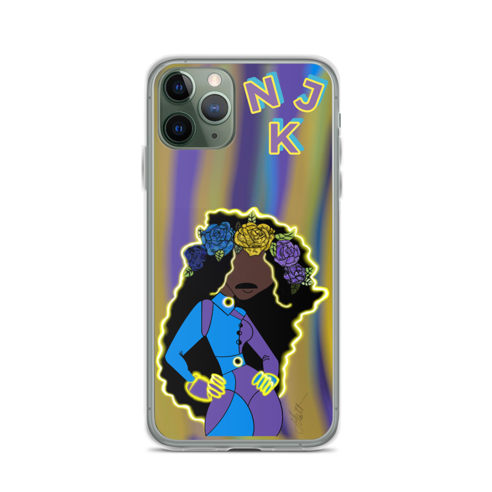 She Goes iPhone Case