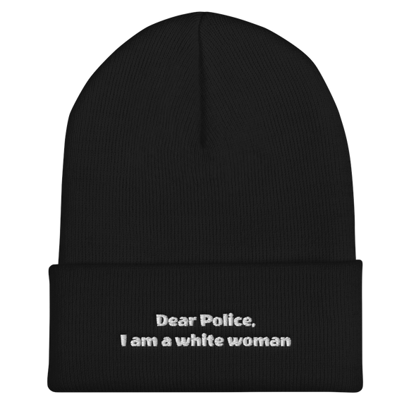 Dear Police Cuffed Beanie