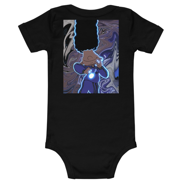 Berry Blues Baby Onesie Short Sleeve Shirt