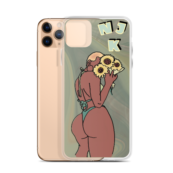 Big Booty Bald Belle iPhone Case