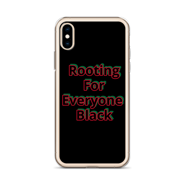 Blackout iPhone Case