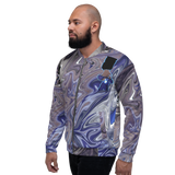 Berry Blues Unisex Bomber Jacket