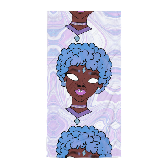 Blue Booberry Towel