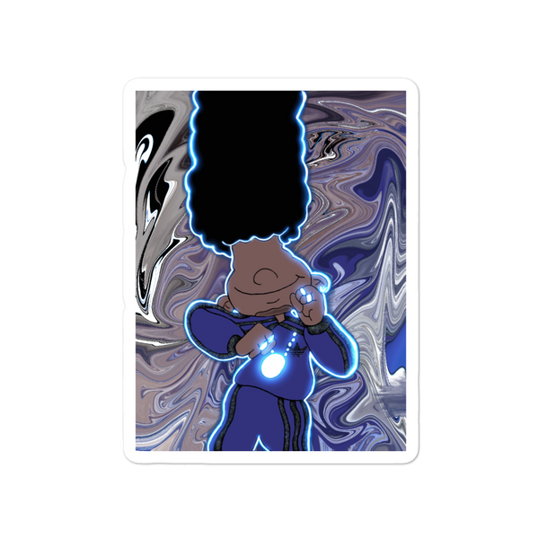 Berry Blues Bubble-Free Stickers