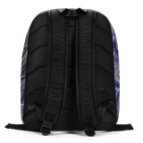 Berry Blues Minimalist Backpack