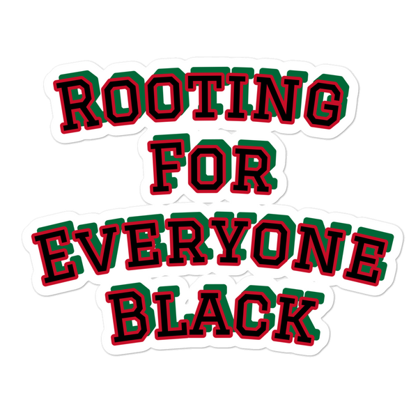 Blackout Bubble-Free Stickers