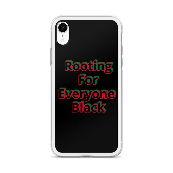 Blackout iPhone Case
