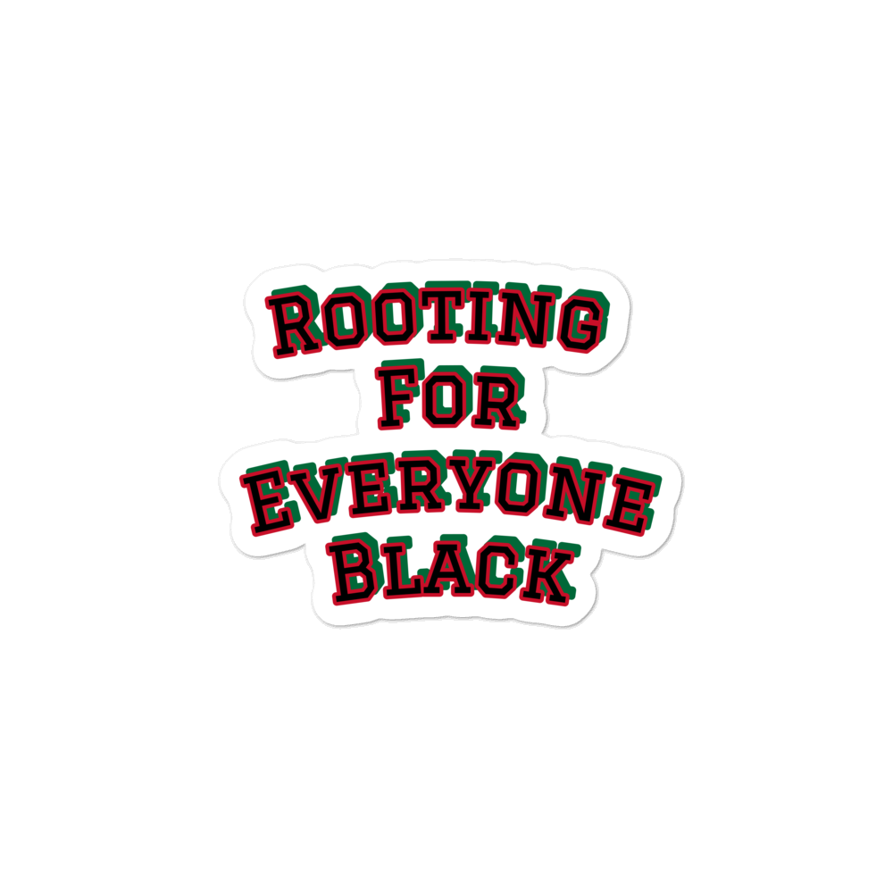 Blackout Bubble-Free Stickers