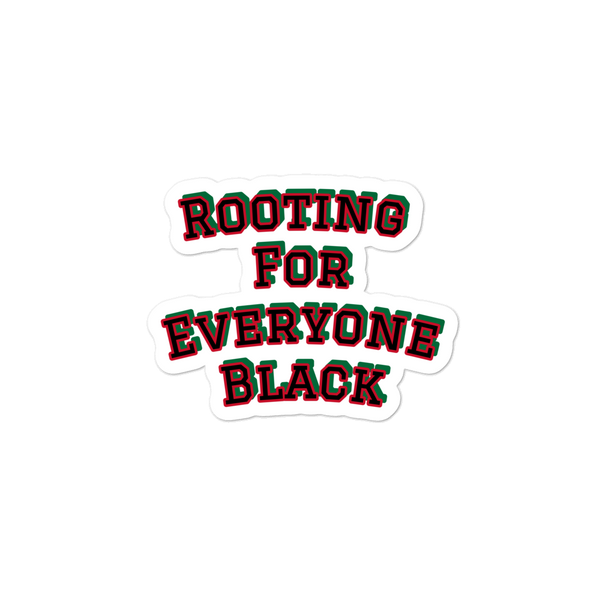 Blackout Bubble-Free Stickers