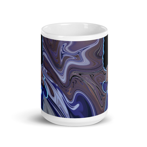 Berry Blues Glossy Mug