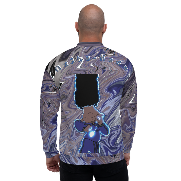 Berry Blues Unisex Bomber Jacket