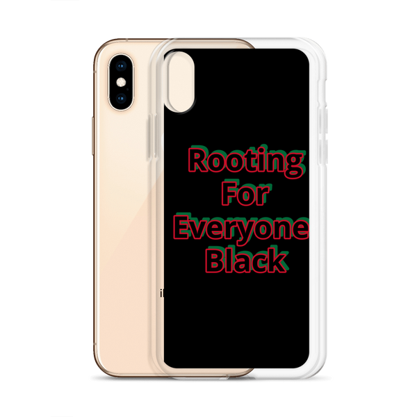 Blackout iPhone Case