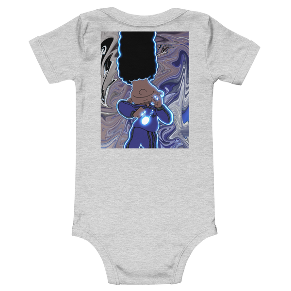 Berry Blues Baby Onesie Short Sleeve Shirt