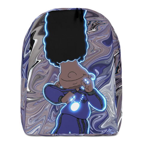 Berry Blues Minimalist Backpack