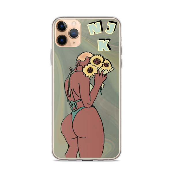 Big Booty Bald Belle iPhone Case