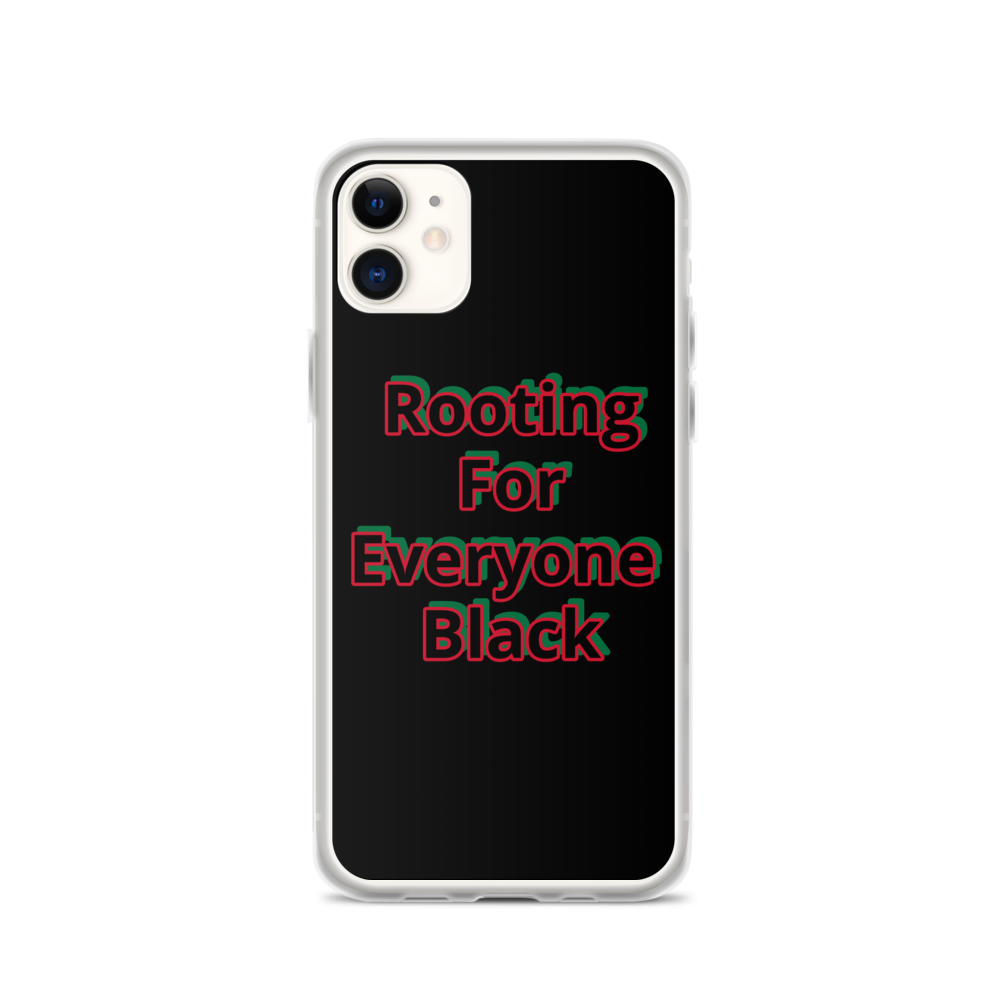 Blackout iPhone Case