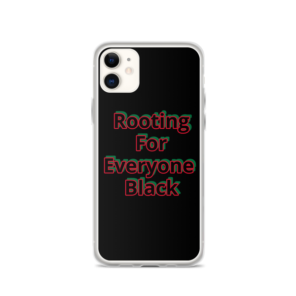 Blackout iPhone Case