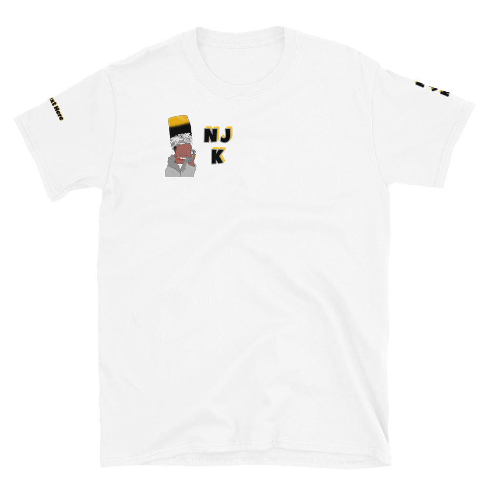 Silvah Surfah Bart Personalized Short-Sleeve Unisex T-Shirt