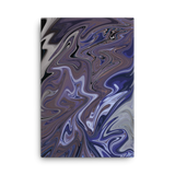 Berry Blues Background Canvas
