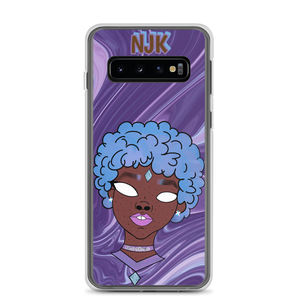 Blue Booberry Samsung Case