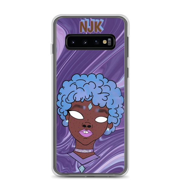 Blue Booberry Samsung Case