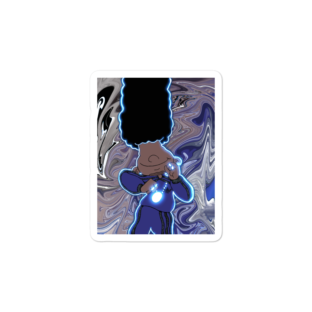 Berry Blues Bubble-Free Stickers