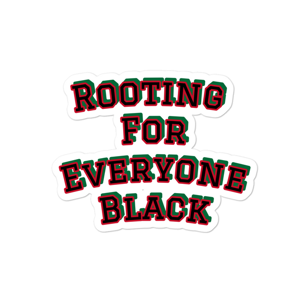 Blackout Bubble-Free Stickers