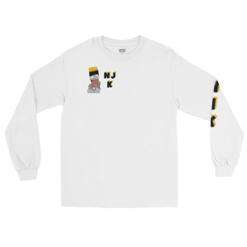 Silvah Surfah Bart Men’s Long Sleeve Shirt