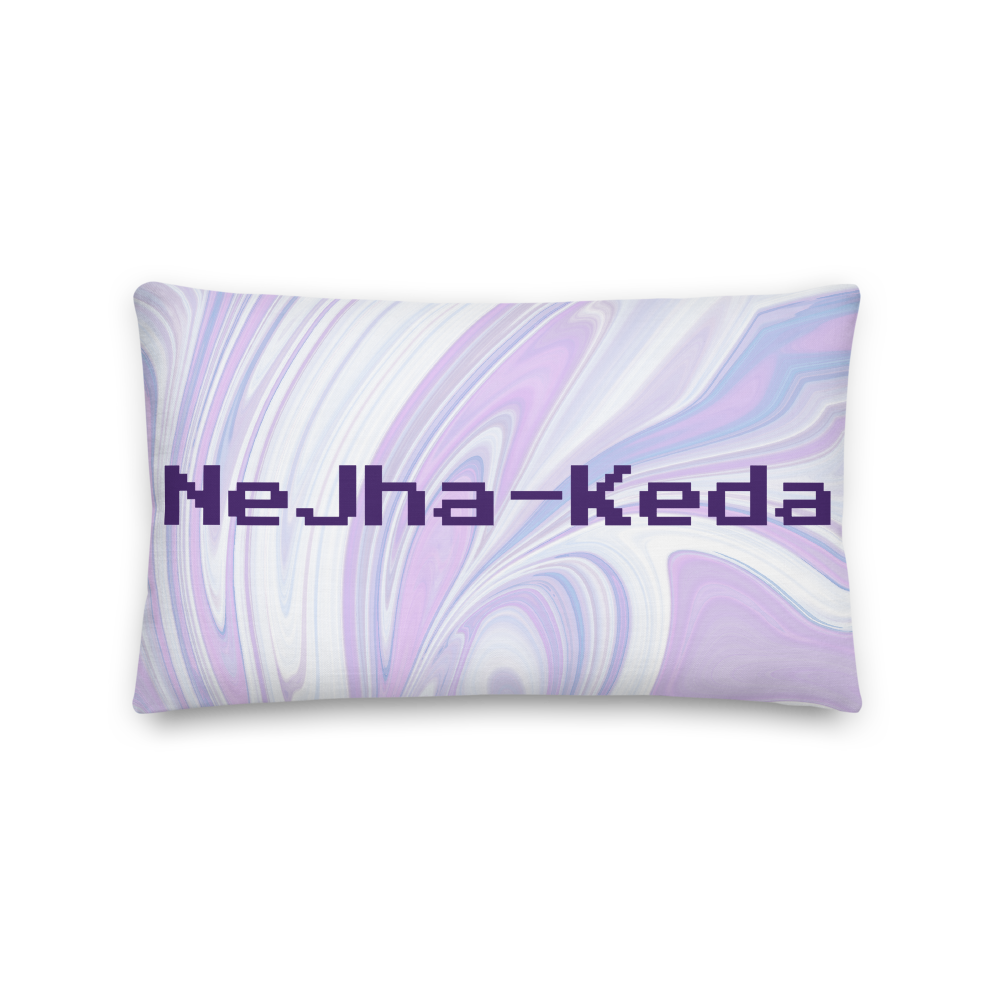 Blue Booberry Premium Pillow
