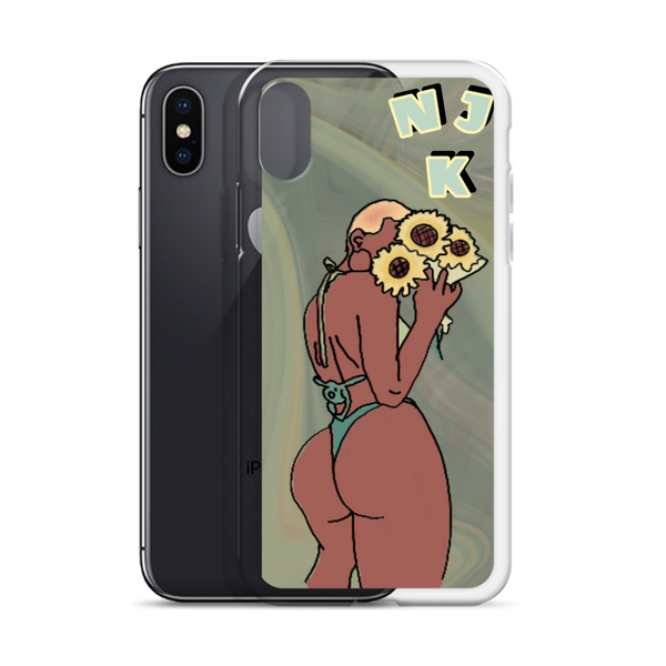 Big Booty Bald Belle iPhone Case