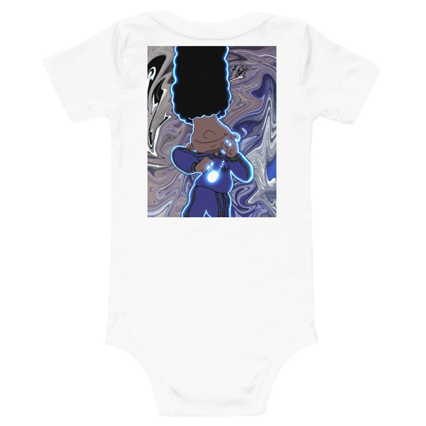 Berry Blues Baby Onesie Short Sleeve Shirt