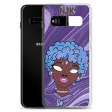 Blue Booberry Samsung Case