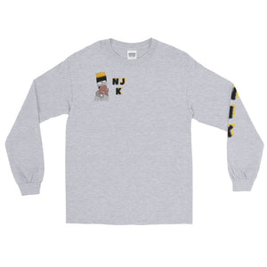 Silvah Surfah Bart Men’s Long Sleeve Shirt