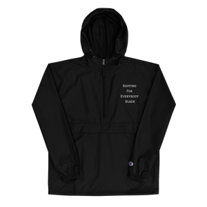 Blackout Embroidered Champion Packable Jacket