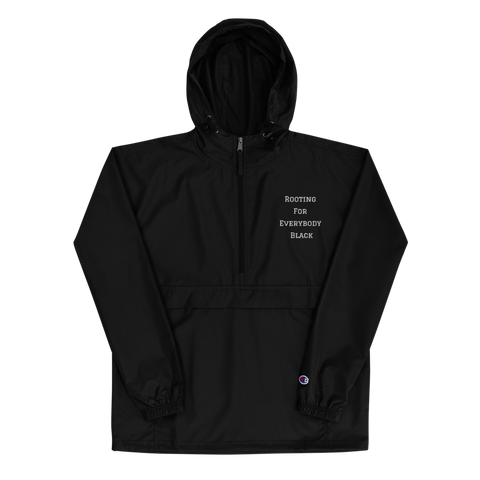 Blackout Embroidered Champion Packable Jacket