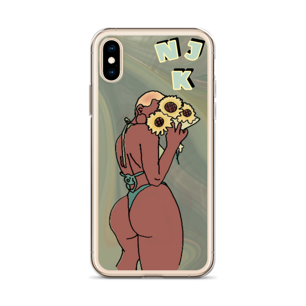 Big Booty Bald Belle iPhone Case