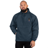 Berry Blues Unisex Embroidered Champion Packable Jacket