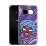 Blue Booberry Samsung Case