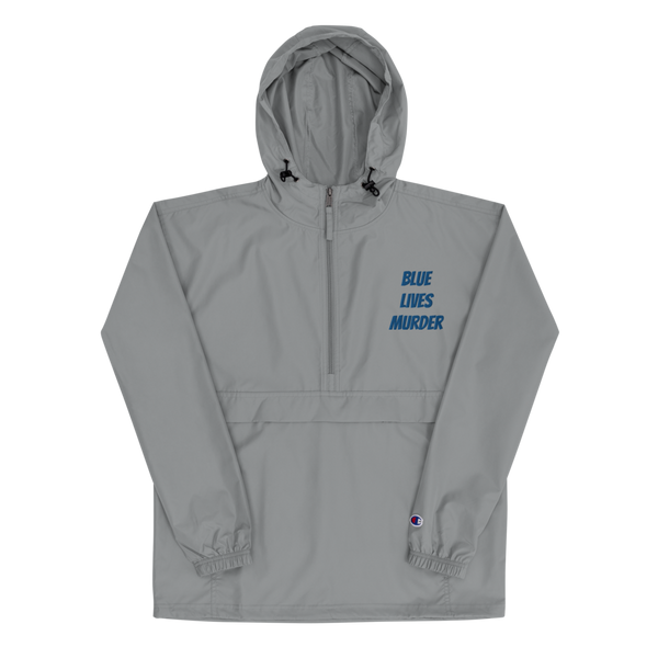 BLM Embroidered Champion Packable Jacket