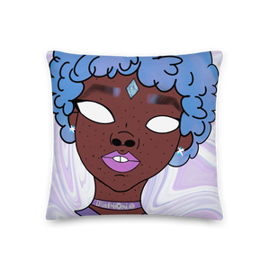 Blue Booberry Premium Pillow