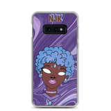 Blue Booberry Samsung Case