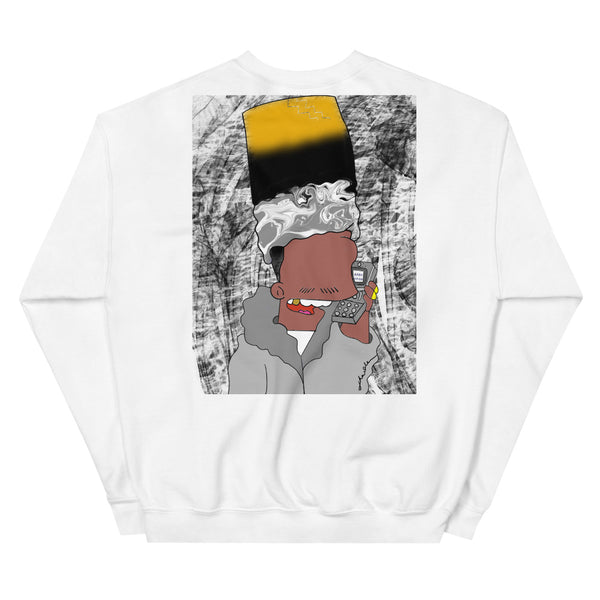 Silvah Surfah Bart Unisex Sweatshirt