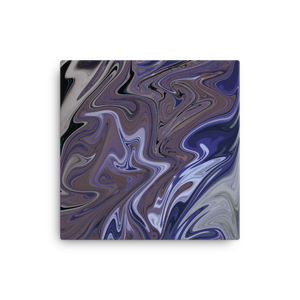 Berry Blues Background Canvas