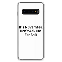 NOvember Samsung Case