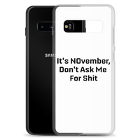 NOvember Samsung Case