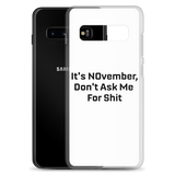 NOvember Samsung Case